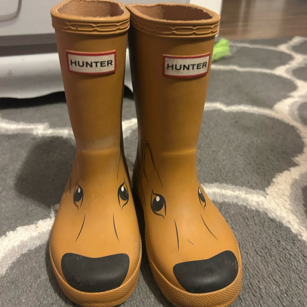 Hunter rain boots Fox
